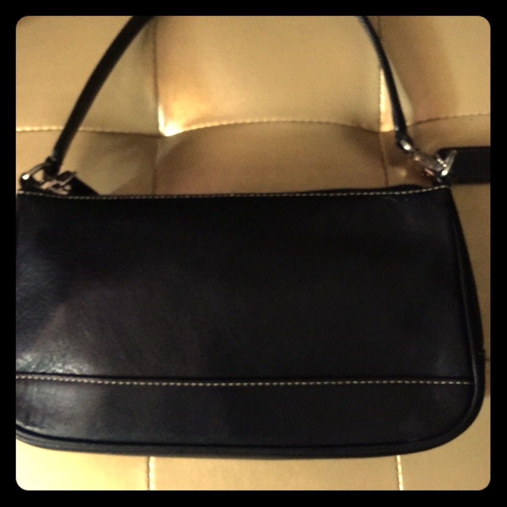 Mini leather coach purse
